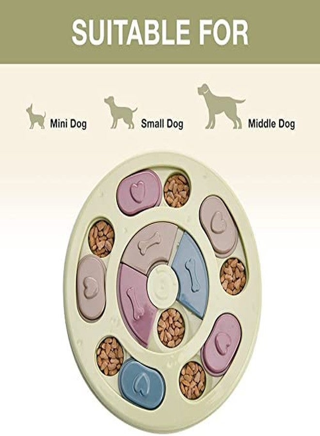 Smart Pups intractive Puzzle Feeding Toy for Dog exsercing Toy Colour May Very (Pack of 1 Pcs) (Round Puzzle) - Image 3